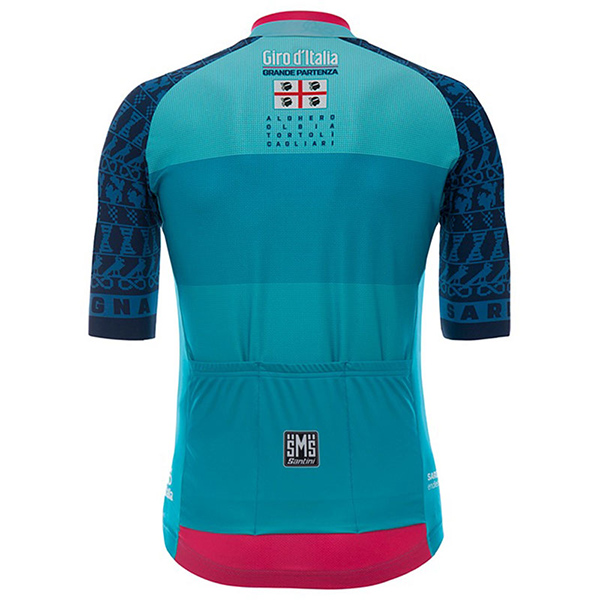 2017 Maglia Giro d'Italia Sardegna azzurro